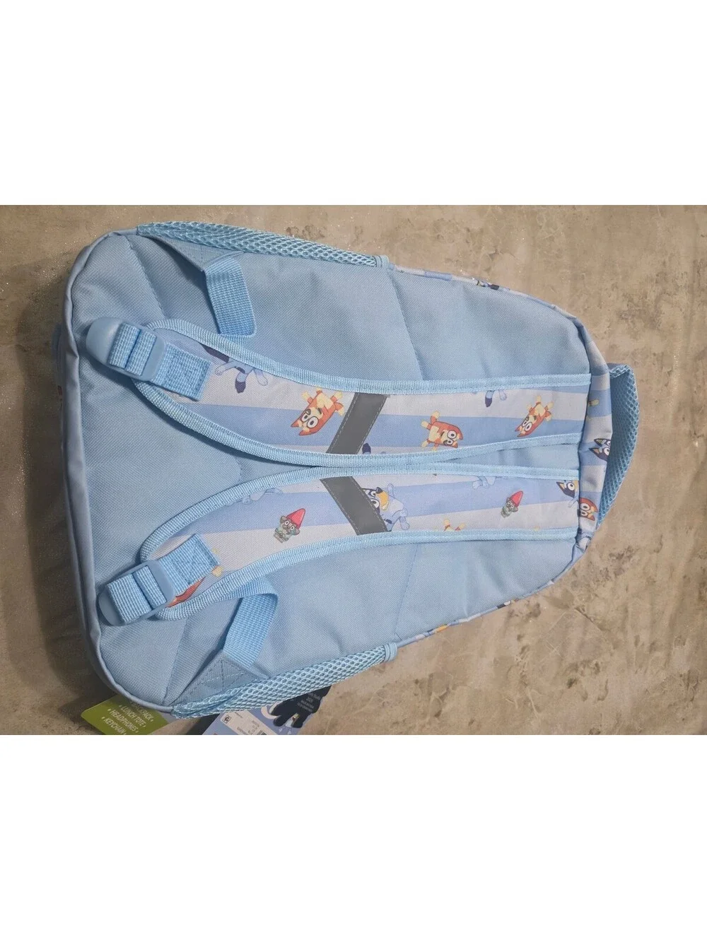 Bluey 4 Piece Kids Backpack Set with Lunch Tote and Headphones